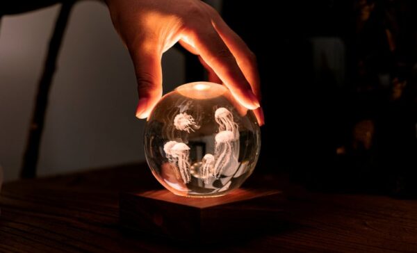 Amber Crystal Light | Jellyfish - Image 4
