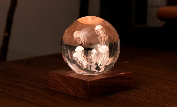 Amber Crystal Light | Jellyfish - Image 2