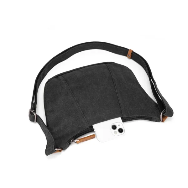 Cypress canvas bag | Black - Image 3