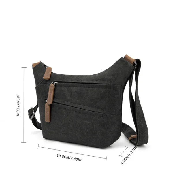 Cypress canvas bag | Black - Image 6