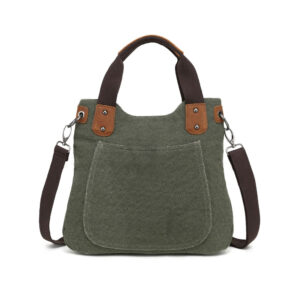 Summerset cotton linen bag | Green