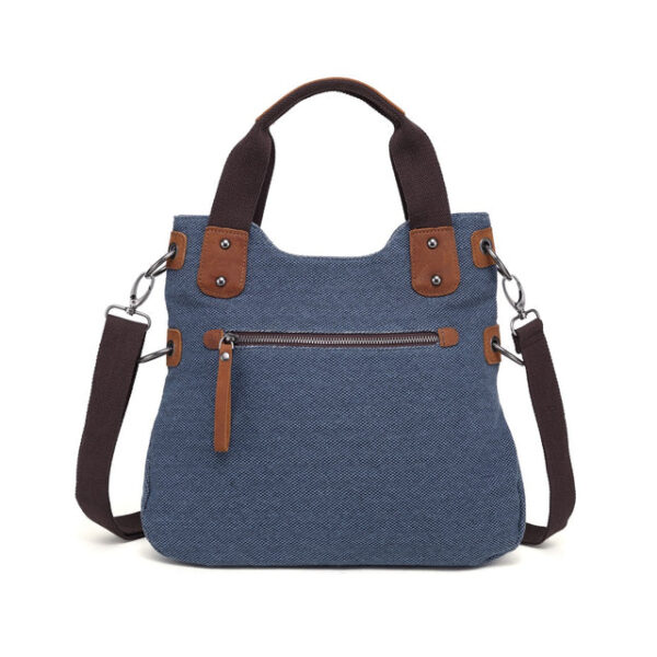 Summerset cotton linen bag | Green - Image 2