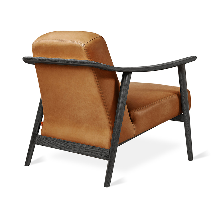 Baltic Chair | Black Ash | Tucson Sienna Leather - Image 4