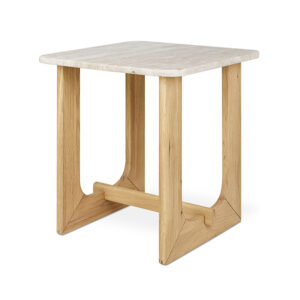 Portico End Table | White Oak