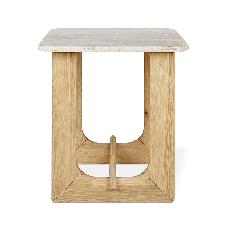 Portico End Table | White Oak - Image 2