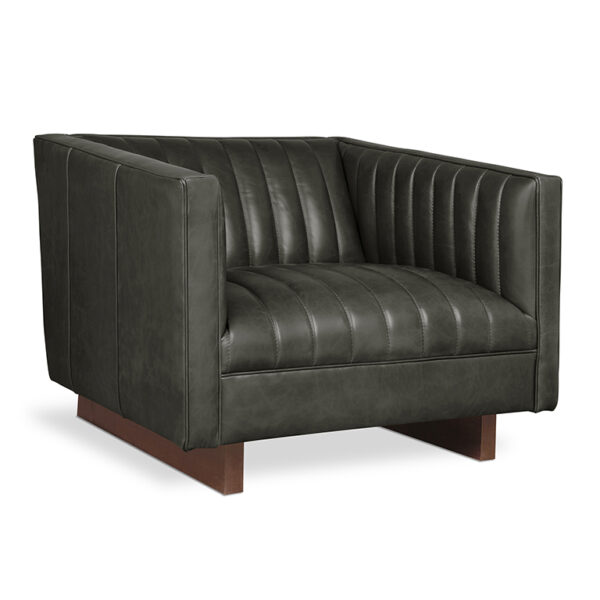 Wallace leather Chair - Image 2