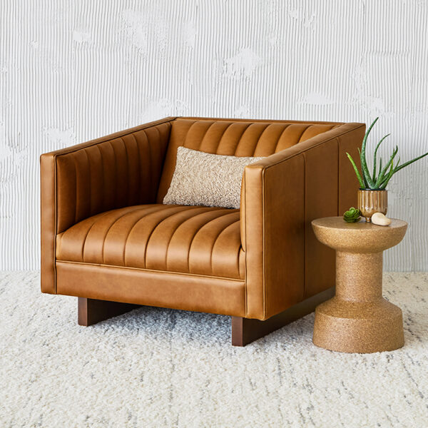 Wallace leather Chair - Image 10