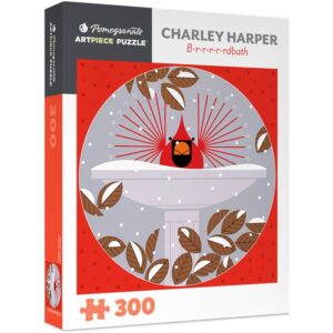 Brrrdbath 300-Piece Jigsaw Puzzle