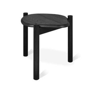Monarch End table in Black Ash