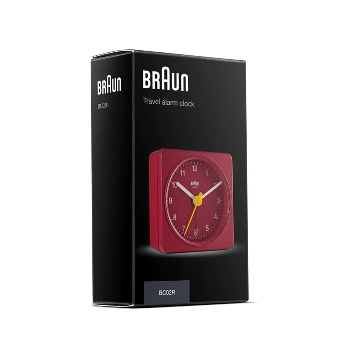 Braun Alarm Clock BC02 | Red - Image 3