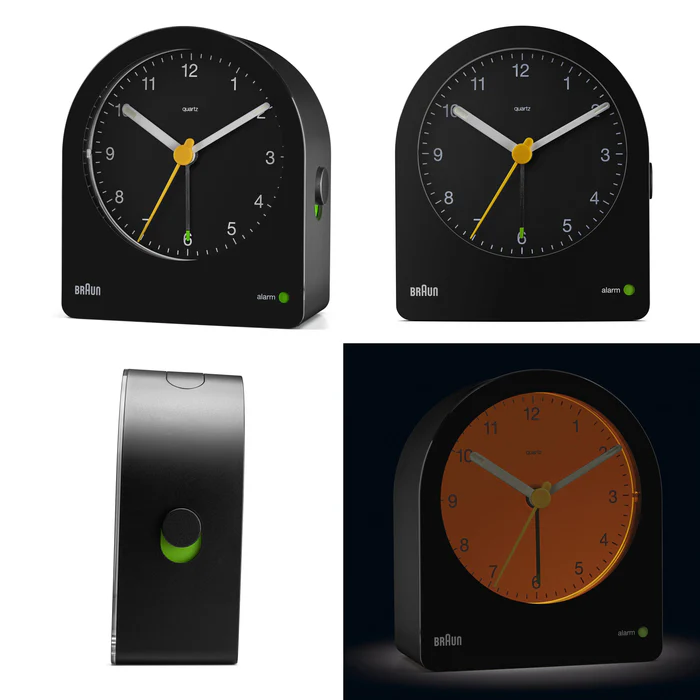 Braun Alarm Clock BC22 | Black - Image 2