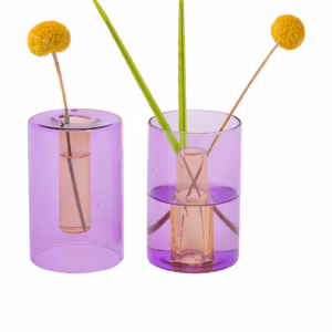 Sm. Reversible Vase | Lilac/ Peach