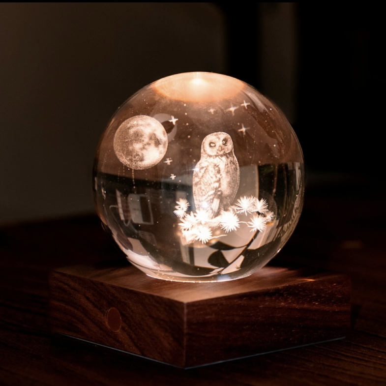 Amber Crystal Light | The Owl Moon - Image 2