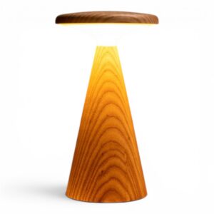 Sylva table lamp large white ash
