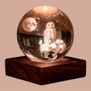 Amber Crystal Light | The Owl Moon