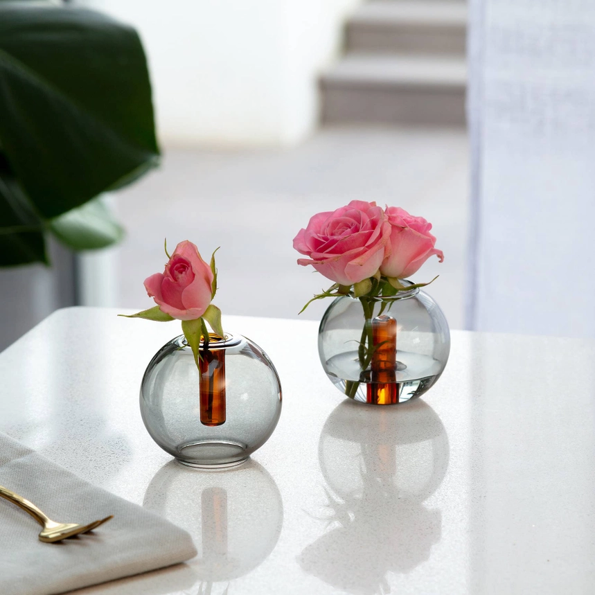 Mini Bubble Vase | Blue / Yellow - Image 3