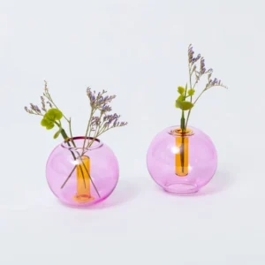 Mini Bubble Vase | Lilac / Peach